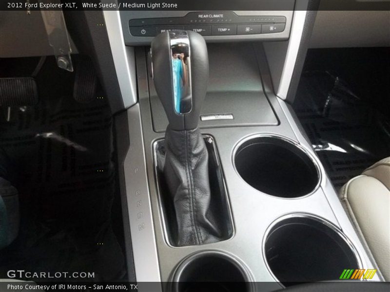 White Suede / Medium Light Stone 2012 Ford Explorer XLT