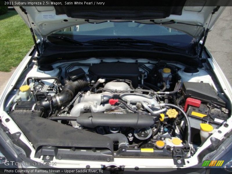 Satin White Pearl / Ivory 2011 Subaru Impreza 2.5i Wagon