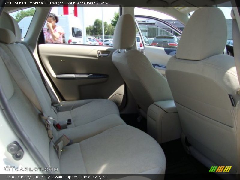 Satin White Pearl / Ivory 2011 Subaru Impreza 2.5i Wagon