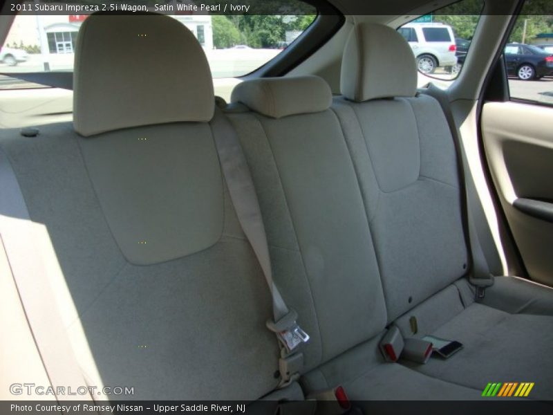 Satin White Pearl / Ivory 2011 Subaru Impreza 2.5i Wagon
