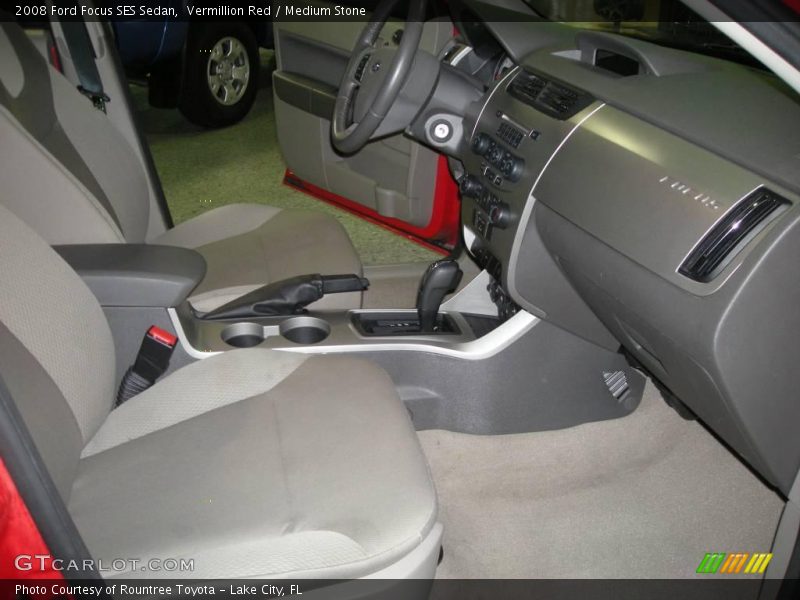Vermillion Red / Medium Stone 2008 Ford Focus SES Sedan