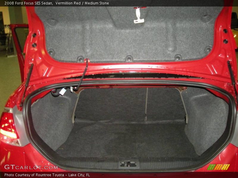 Vermillion Red / Medium Stone 2008 Ford Focus SES Sedan