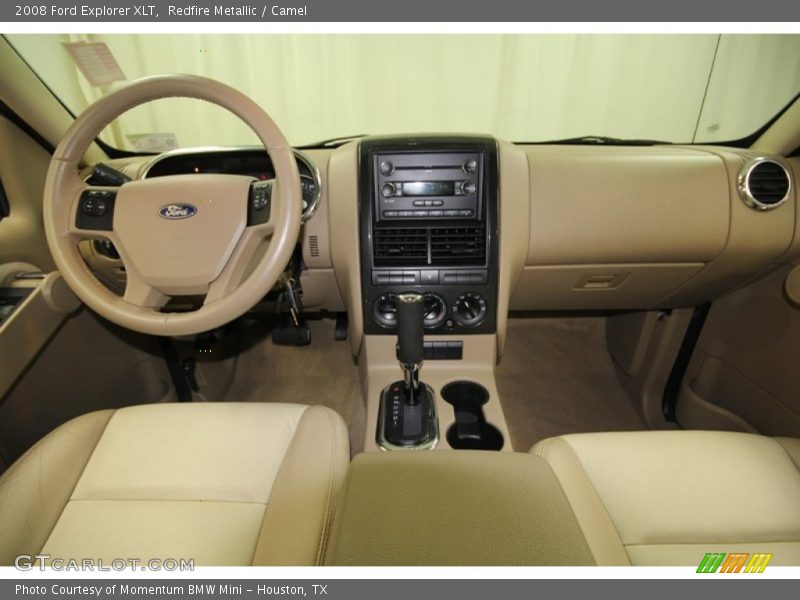 Dashboard of 2008 Explorer XLT
