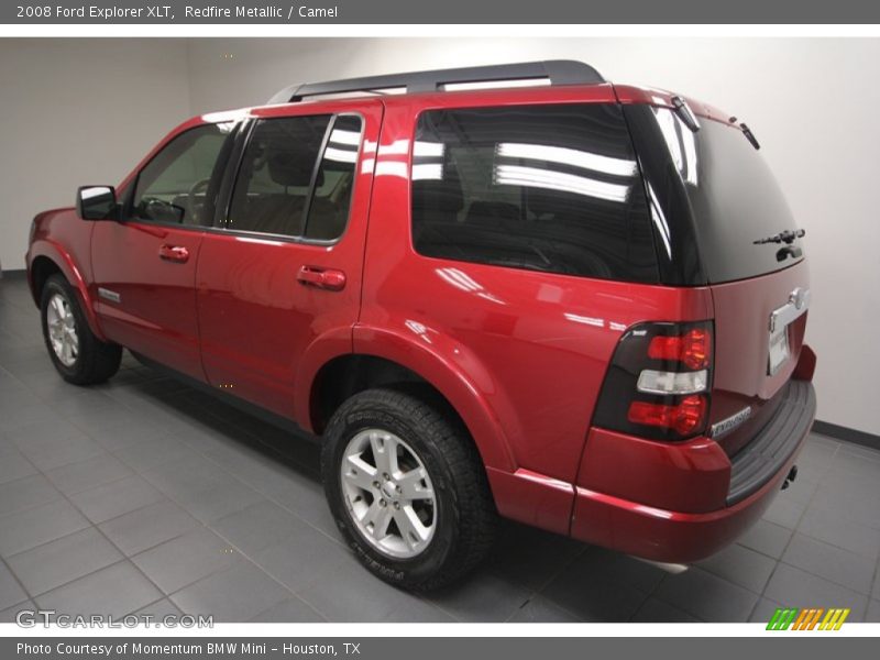  2008 Explorer XLT Redfire Metallic