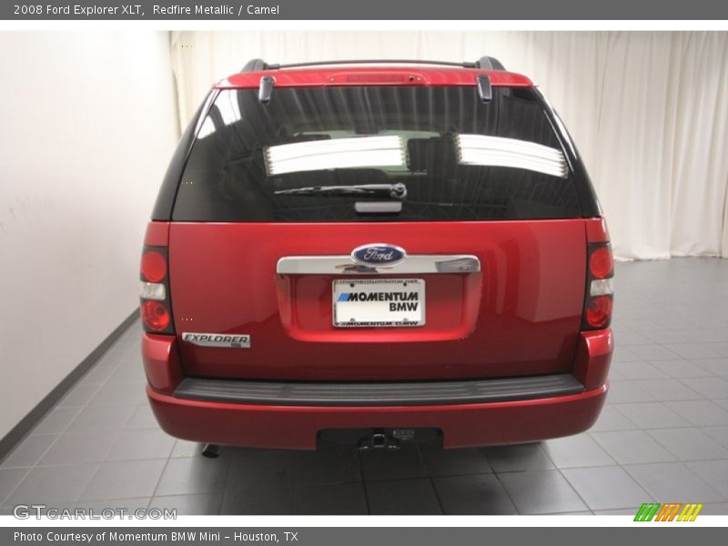 Redfire Metallic / Camel 2008 Ford Explorer XLT