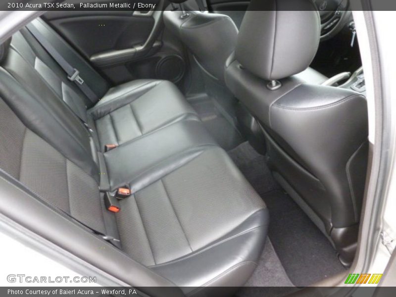 Palladium Metallic / Ebony 2010 Acura TSX Sedan