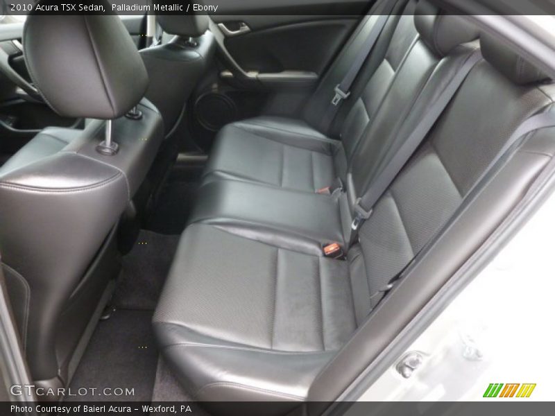 Palladium Metallic / Ebony 2010 Acura TSX Sedan