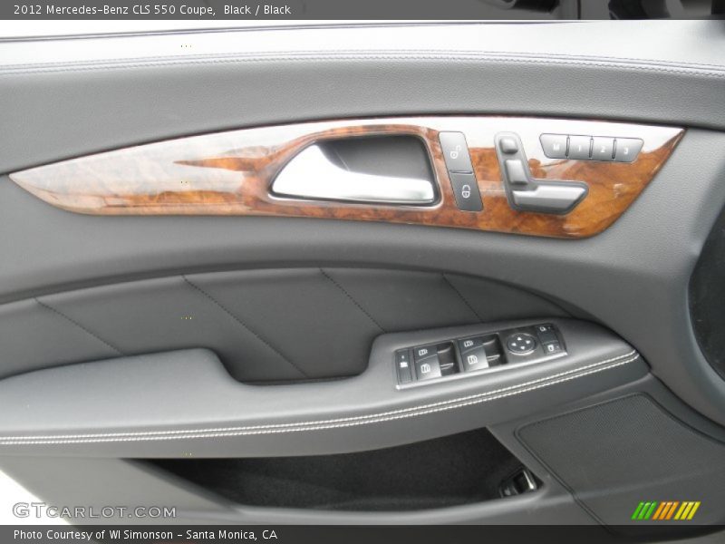 Black / Black 2012 Mercedes-Benz CLS 550 Coupe