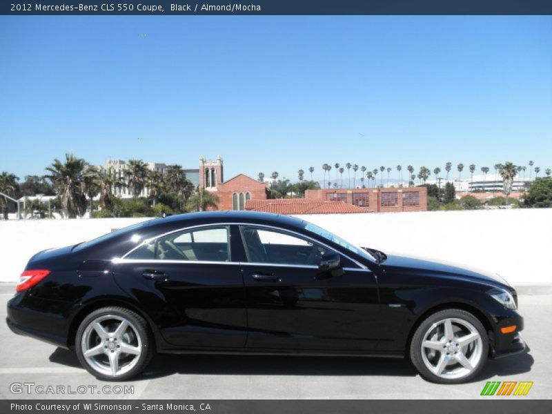 Black / Almond/Mocha 2012 Mercedes-Benz CLS 550 Coupe
