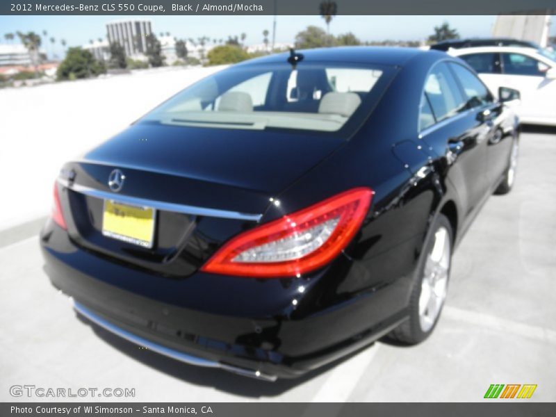Black / Almond/Mocha 2012 Mercedes-Benz CLS 550 Coupe