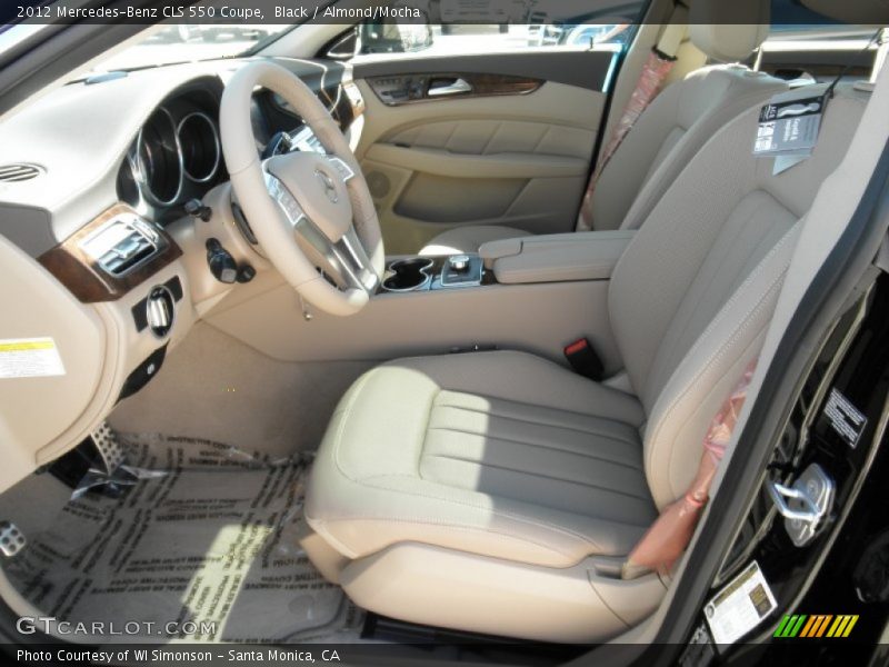 Black / Almond/Mocha 2012 Mercedes-Benz CLS 550 Coupe