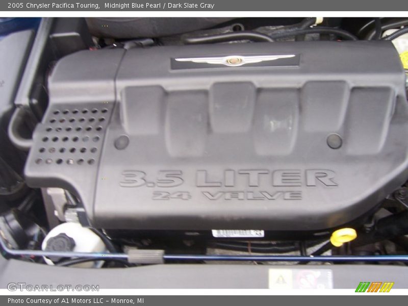 Midnight Blue Pearl / Dark Slate Gray 2005 Chrysler Pacifica Touring