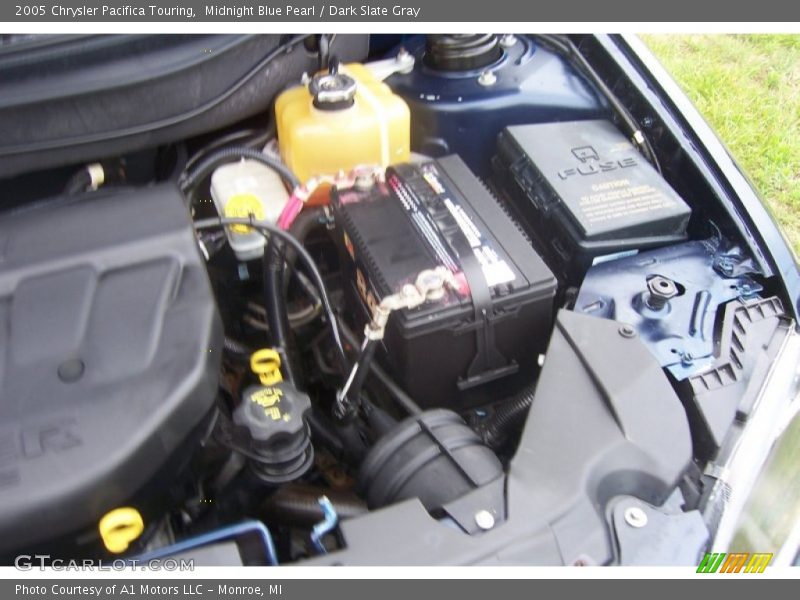 Midnight Blue Pearl / Dark Slate Gray 2005 Chrysler Pacifica Touring