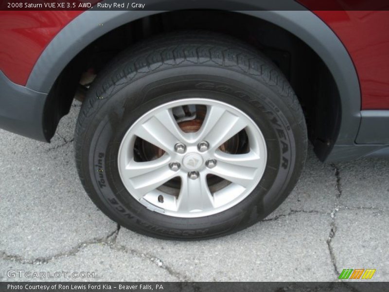 Ruby Red / Gray 2008 Saturn VUE XE 3.5 AWD