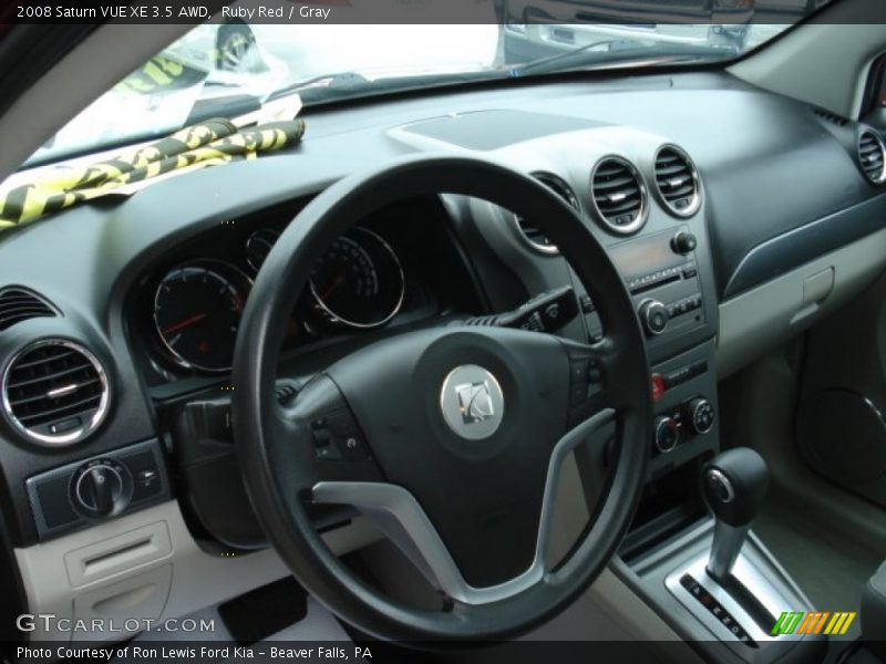 Ruby Red / Gray 2008 Saturn VUE XE 3.5 AWD