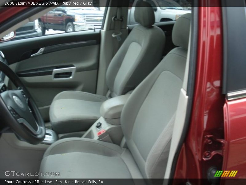 Ruby Red / Gray 2008 Saturn VUE XE 3.5 AWD