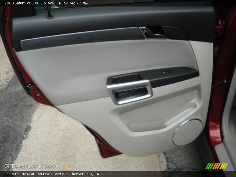 Ruby Red / Gray 2008 Saturn VUE XE 3.5 AWD