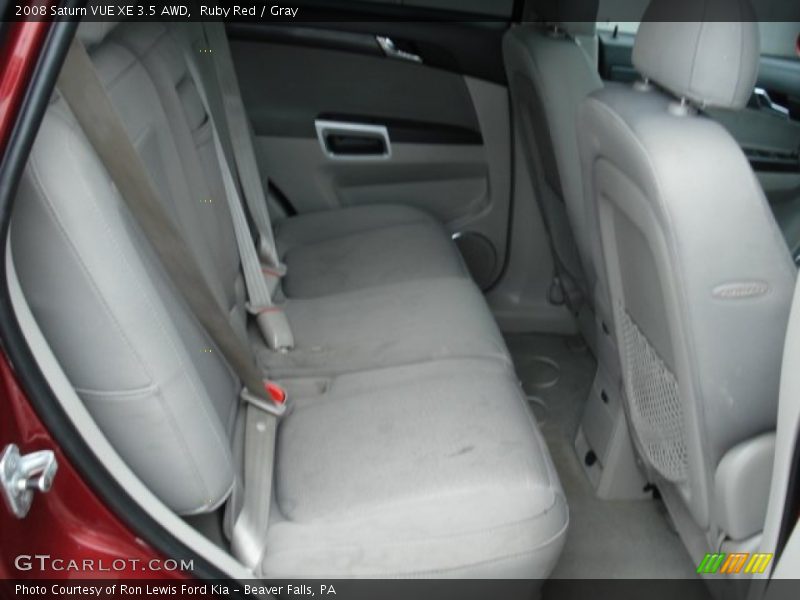 Ruby Red / Gray 2008 Saturn VUE XE 3.5 AWD