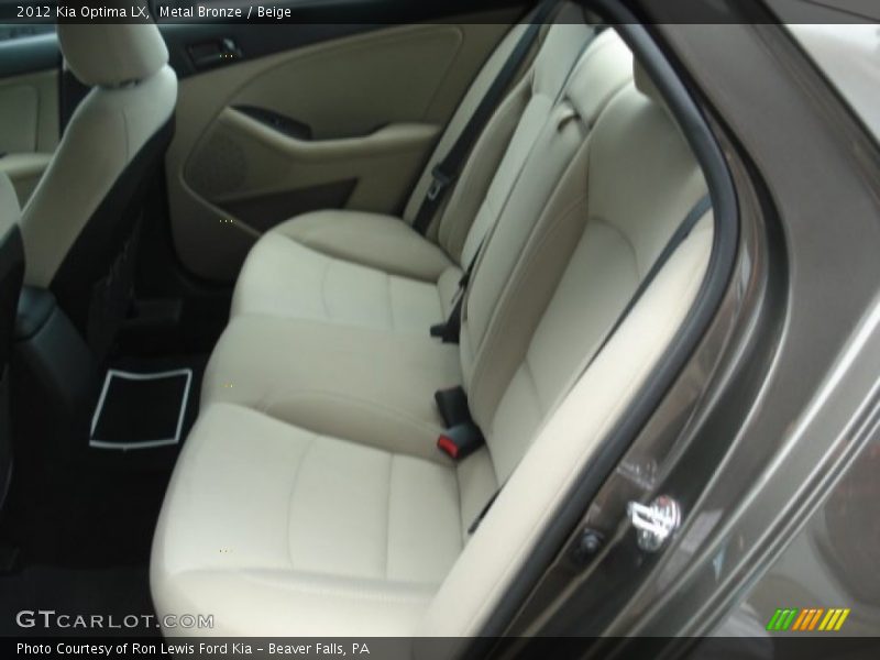 Metal Bronze / Beige 2012 Kia Optima LX