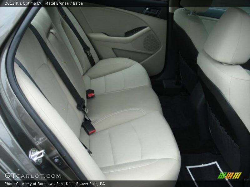Metal Bronze / Beige 2012 Kia Optima LX
