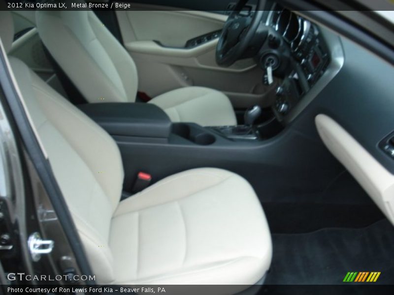 Metal Bronze / Beige 2012 Kia Optima LX