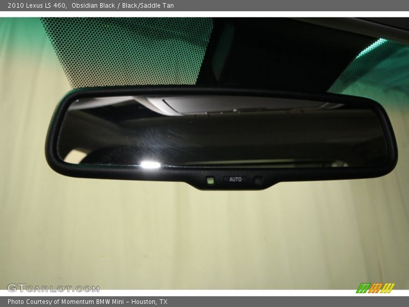 Obsidian Black / Black/Saddle Tan 2010 Lexus LS 460