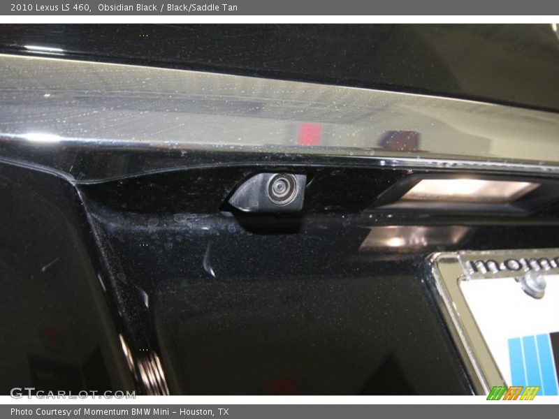 Obsidian Black / Black/Saddle Tan 2010 Lexus LS 460
