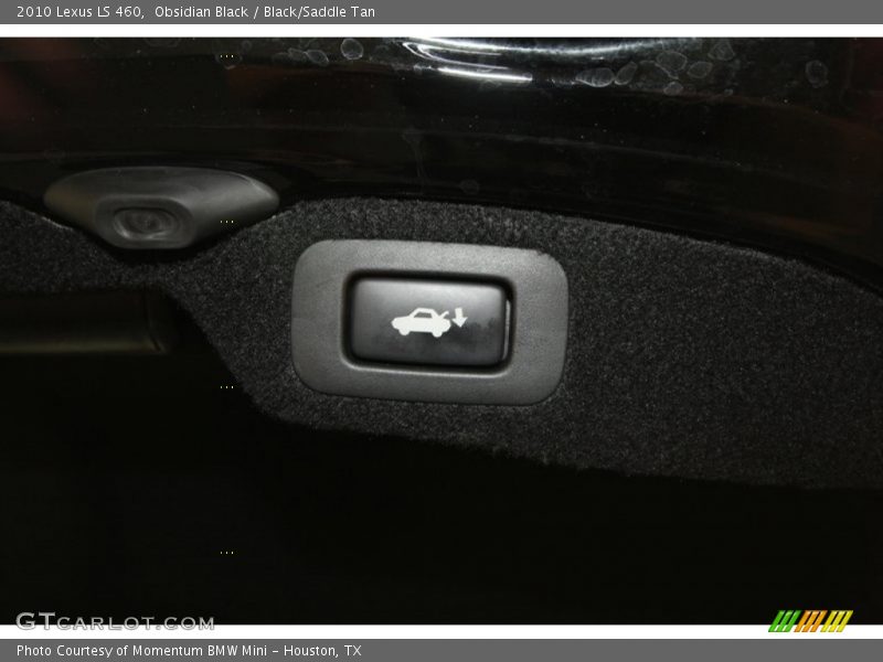 Obsidian Black / Black/Saddle Tan 2010 Lexus LS 460