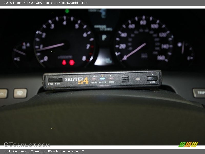Obsidian Black / Black/Saddle Tan 2010 Lexus LS 460