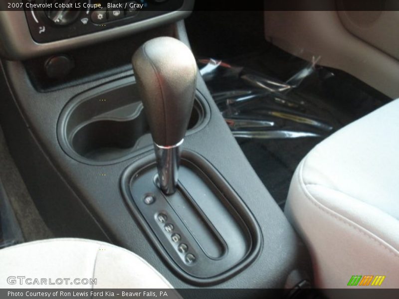 Black / Gray 2007 Chevrolet Cobalt LS Coupe