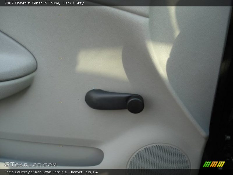Black / Gray 2007 Chevrolet Cobalt LS Coupe