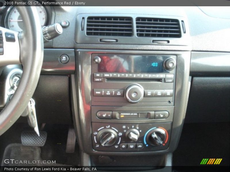 Performance Red / Ebony 2008 Pontiac G5 GT