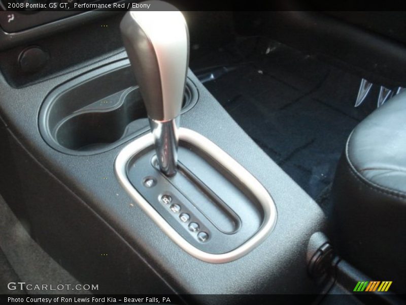 Performance Red / Ebony 2008 Pontiac G5 GT