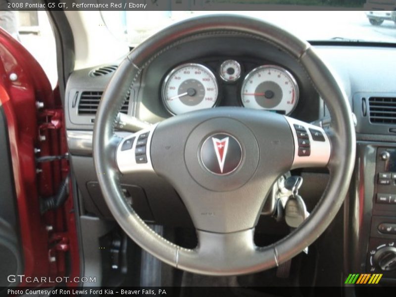 Performance Red / Ebony 2008 Pontiac G5 GT