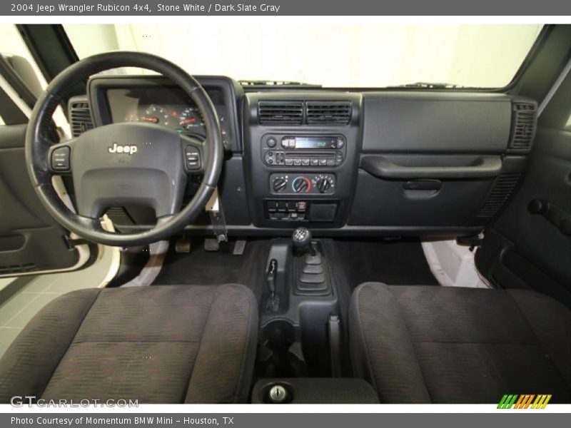 Stone White / Dark Slate Gray 2004 Jeep Wrangler Rubicon 4x4