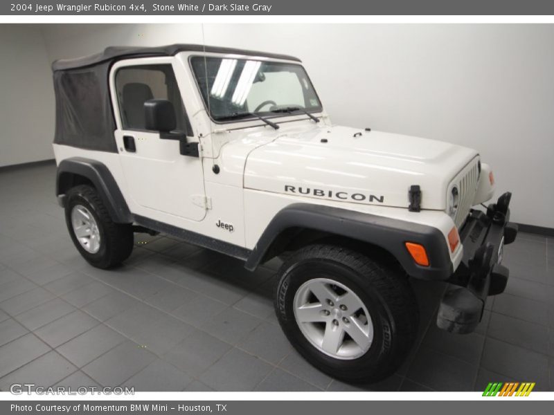 Stone White / Dark Slate Gray 2004 Jeep Wrangler Rubicon 4x4