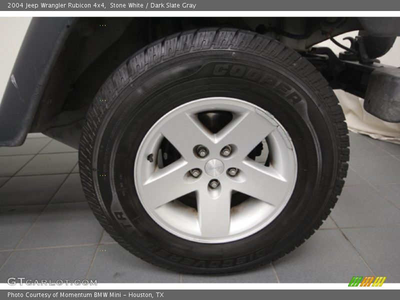 Stone White / Dark Slate Gray 2004 Jeep Wrangler Rubicon 4x4
