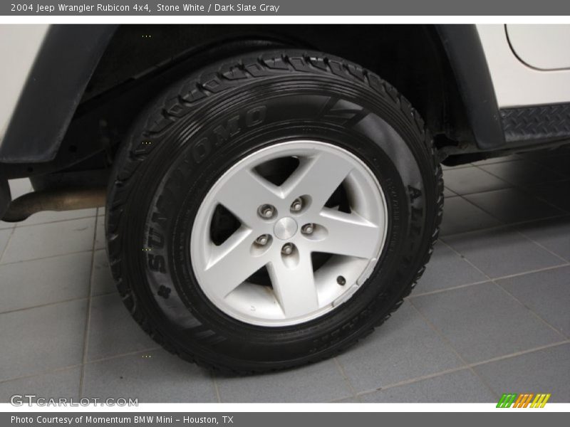 Stone White / Dark Slate Gray 2004 Jeep Wrangler Rubicon 4x4