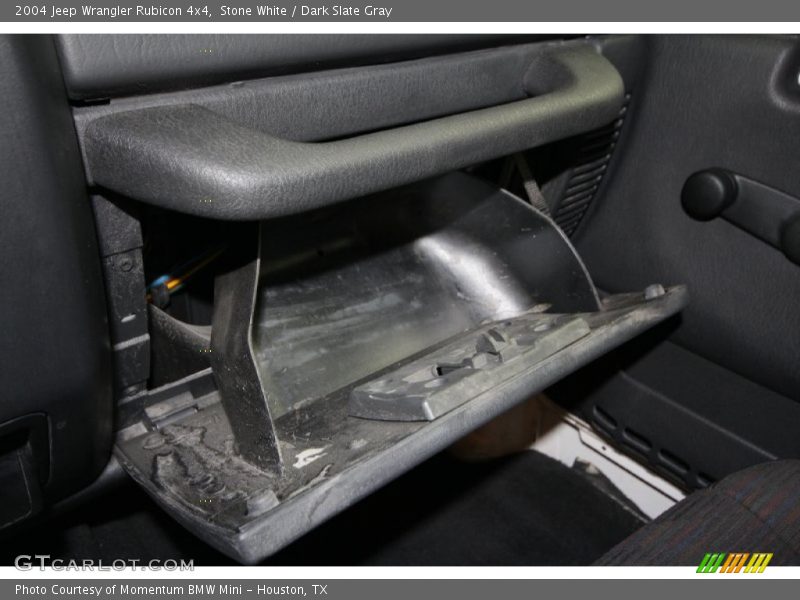 Stone White / Dark Slate Gray 2004 Jeep Wrangler Rubicon 4x4