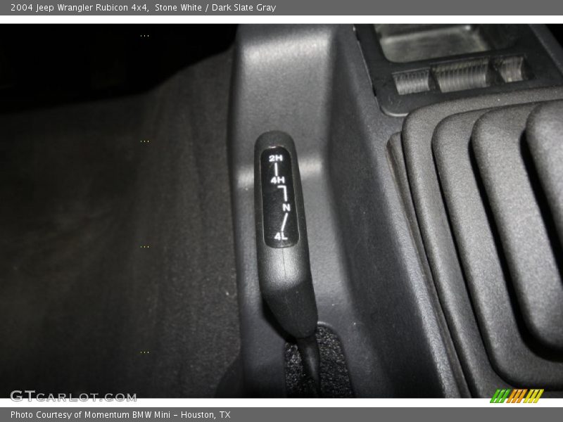 Stone White / Dark Slate Gray 2004 Jeep Wrangler Rubicon 4x4