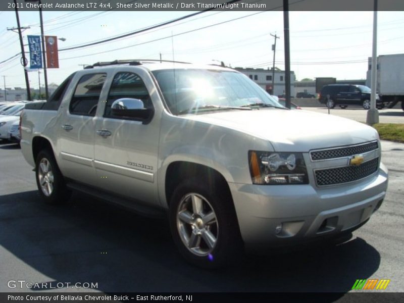 Sheer Silver Metallic / Dark Titanium/Light Titanium 2011 Chevrolet Avalanche LTZ 4x4