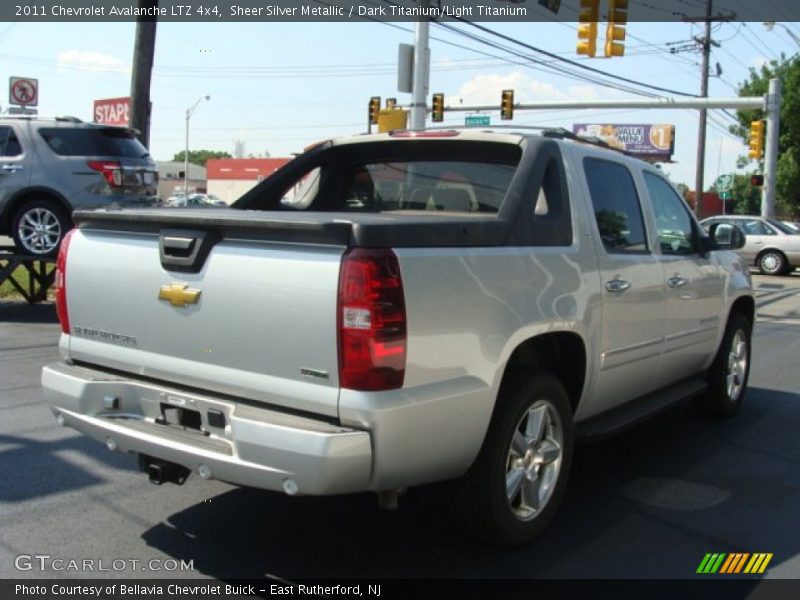 Sheer Silver Metallic / Dark Titanium/Light Titanium 2011 Chevrolet Avalanche LTZ 4x4