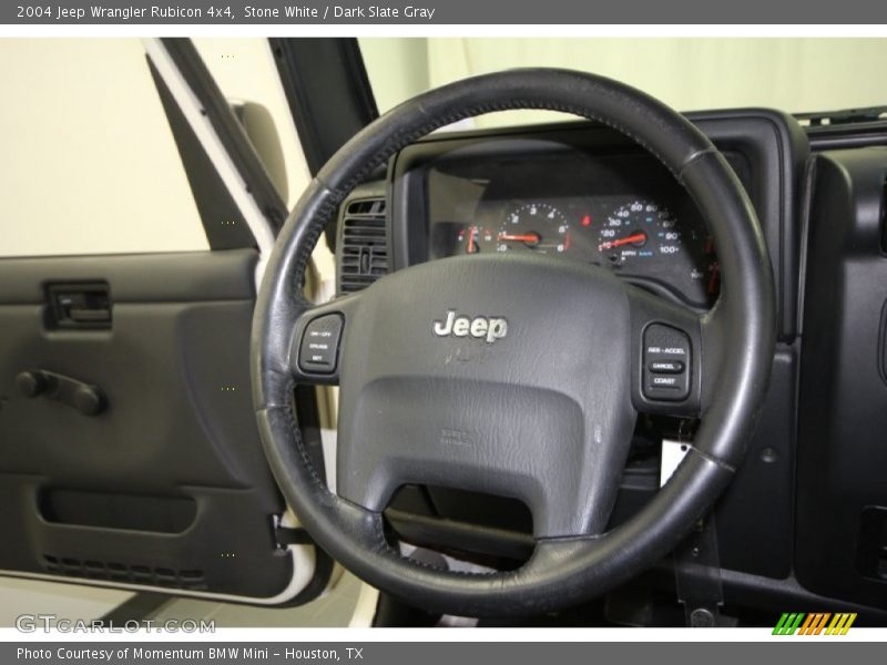 Stone White / Dark Slate Gray 2004 Jeep Wrangler Rubicon 4x4