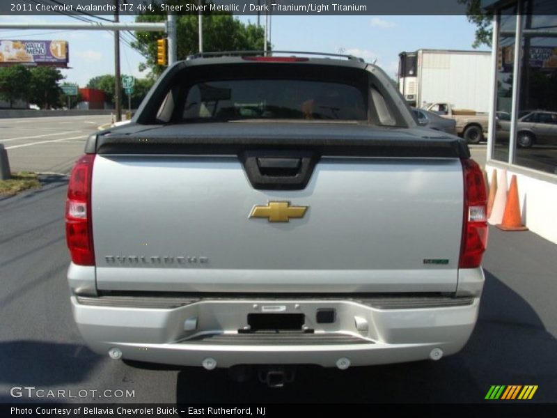 Sheer Silver Metallic / Dark Titanium/Light Titanium 2011 Chevrolet Avalanche LTZ 4x4