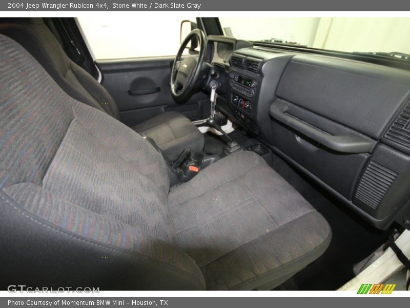 Stone White / Dark Slate Gray 2004 Jeep Wrangler Rubicon 4x4