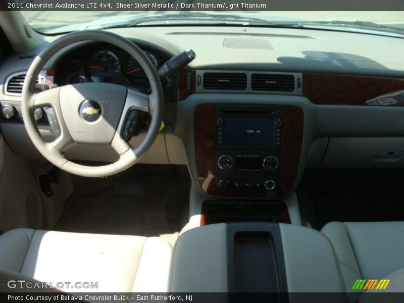Sheer Silver Metallic / Dark Titanium/Light Titanium 2011 Chevrolet Avalanche LTZ 4x4