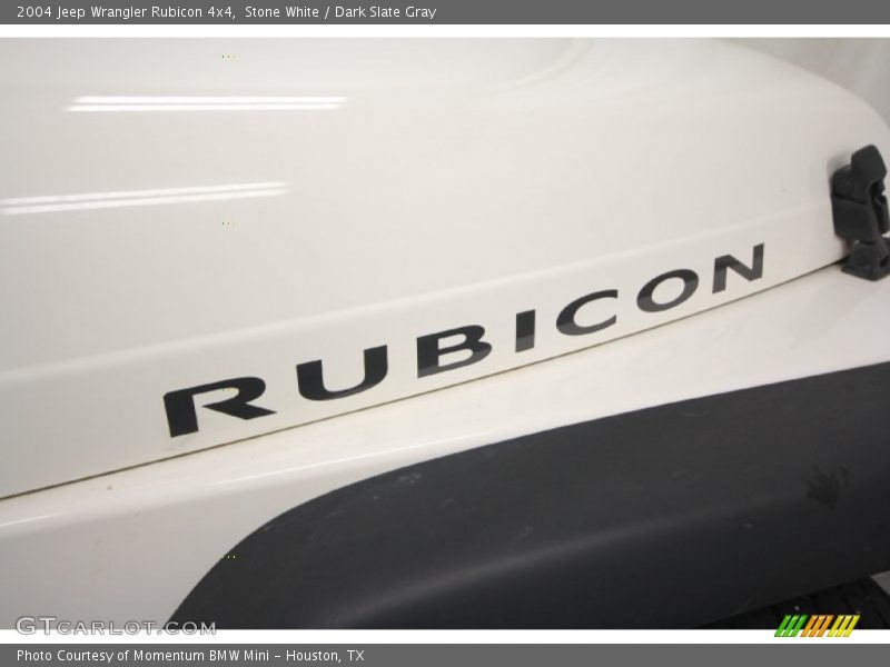 Stone White / Dark Slate Gray 2004 Jeep Wrangler Rubicon 4x4