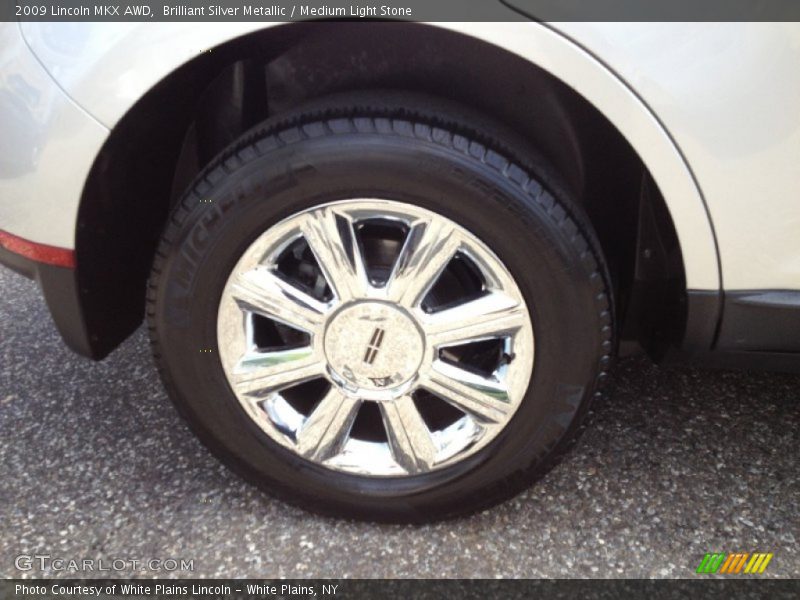 Brilliant Silver Metallic / Medium Light Stone 2009 Lincoln MKX AWD