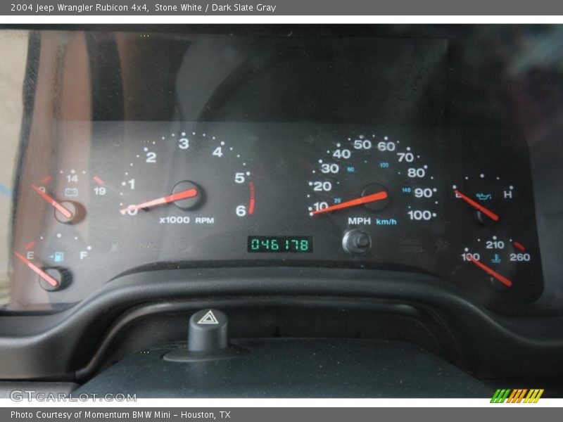 Stone White / Dark Slate Gray 2004 Jeep Wrangler Rubicon 4x4