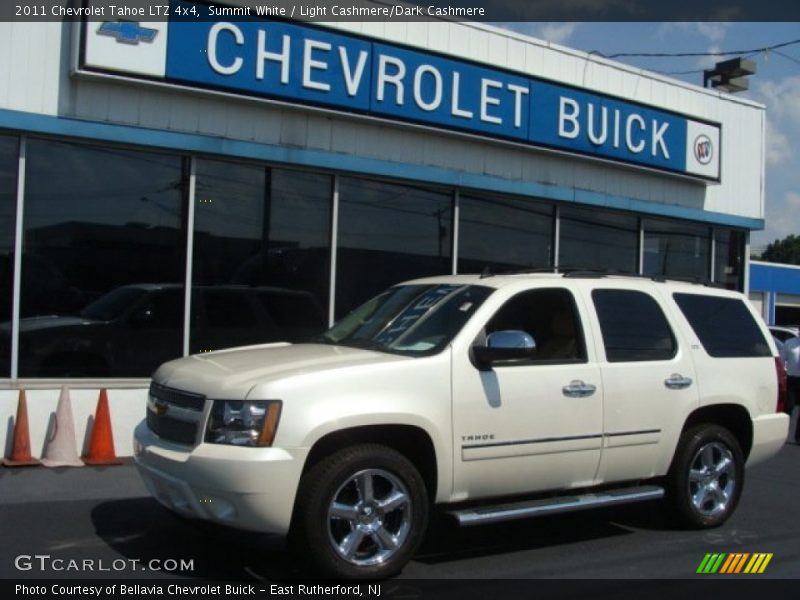 Summit White / Light Cashmere/Dark Cashmere 2011 Chevrolet Tahoe LTZ 4x4
